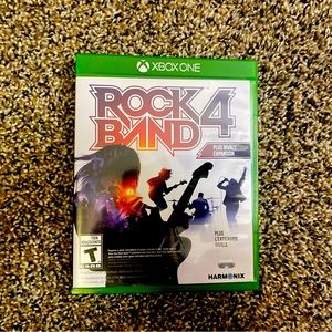 Rock Band 4 for Xbox one (currently discontinued in stores)